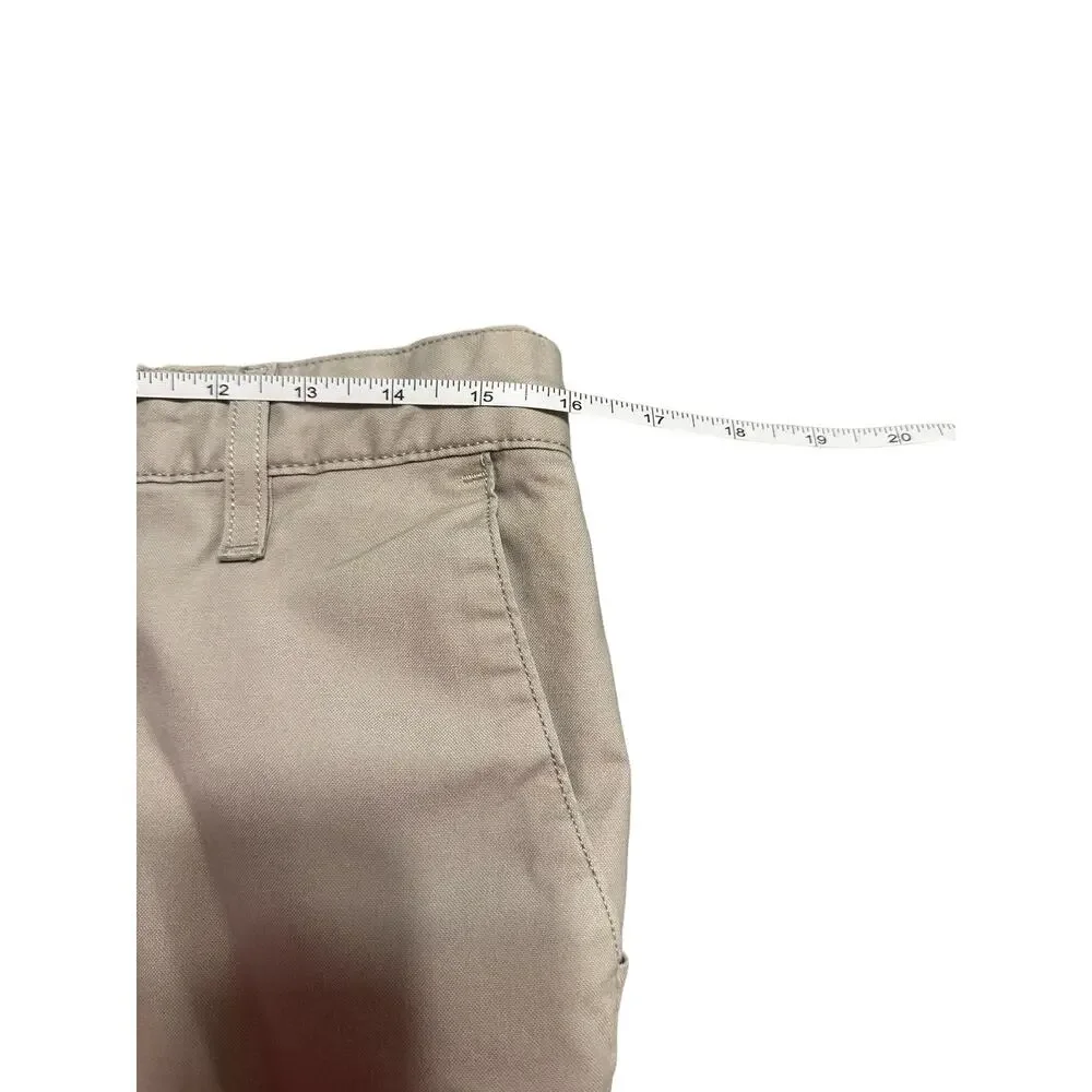 Dockers Men's Khaki Flat Front Chino Pants Size 32x30